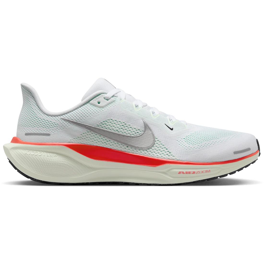 

Кроссовки Nike Air Zoom Pegasus 41 Белый Едва зеленый Ярко-малиновый Металлик серебристый(FD2722-115) 40