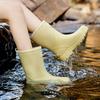 Stylish And Trendy Rain Boots For Summer: Medium-cylinder Waterproof And Wear-resistant Water Shoes For Adult Women
