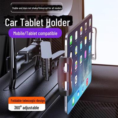 Suport pentru tabletă și telefon pentru scaunul din spate - Suport telescopic pentru mașină pentru tablete și iPad-uri