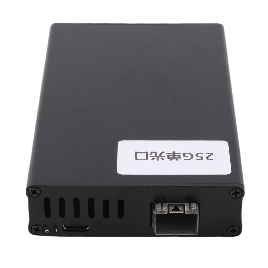 Portable 25G Network Card USB4 Network Card SFP Optical Interface High Speed Plug and Play Aluminum Alloy Single Port