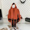Schoolbag Women's Backpack Korean Version Simple Versatile Anti-splashing Light Travel Fashion Women's Small Cloth Bag