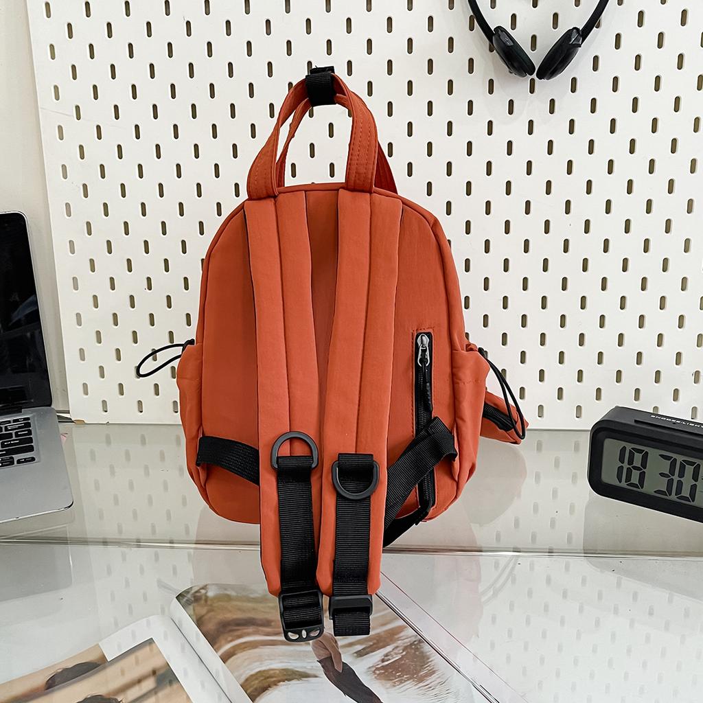Schoolbag Women's Backpack Korean Version Simple Versatile Anti-splashing Light Travel Fashion Women's Small Cloth Bag