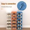 Compact Multi-Layer Space-Saving Folding Shoe Rack for Doorway