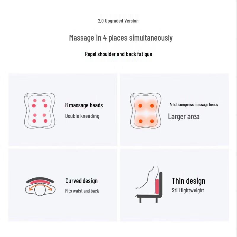 OGAWA OG-2101 Multi-Purpose Kneading Massage Pillow