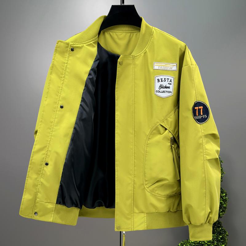 Plus Size 4XL-10XL Fashion Oversize Bomber Jackets for Men Outerwear Long Sleeve Short Coat