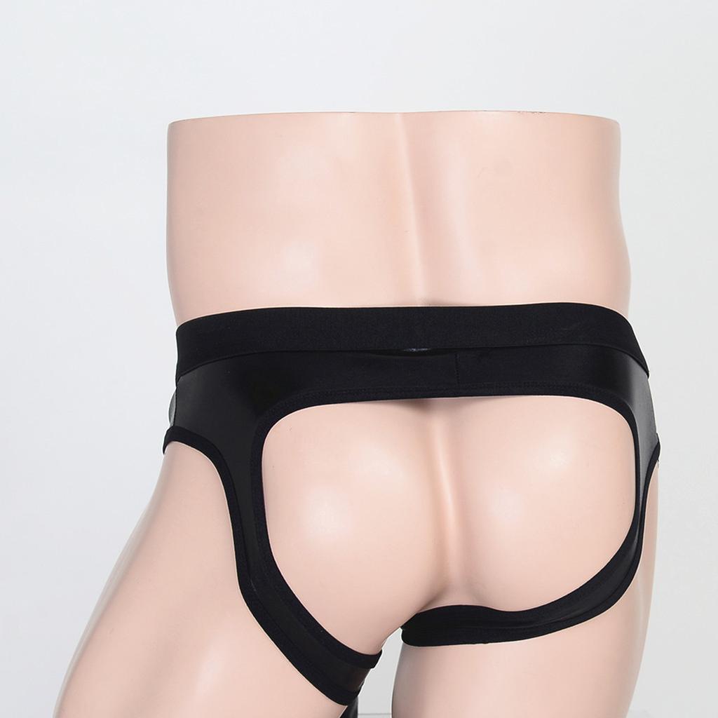 Hot Sale Men's Wild Thong Panties Black Thong, Solid Color Thong Sex Panties