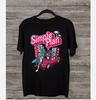 Simple Plan Tour 2023 Κοντομάνικη Μαύρη Βαμβακερή Μπλούζα Όλων των Μεγεθών