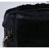 MIUMIU 5BH095 Velour Matelasse Multi-Jeweled Flap 2-Way Clutch Bag Chain Shoulder bag Black/GDHardwareUsed