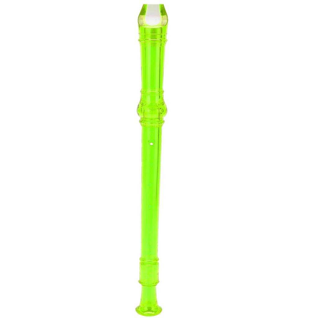 Soprano Recorder Instrument Detachable 8 Holes ABS Descant Recorders With Cleaning Rod For Beginners Kids Student