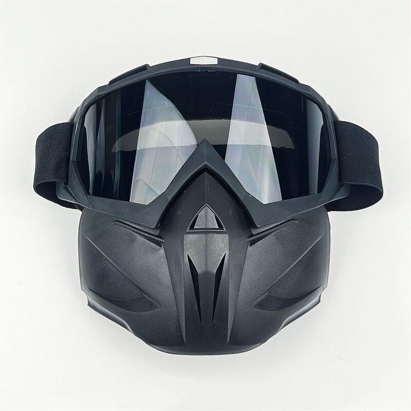 Lishi Motorcycle Goggles with Detachable Face Mask