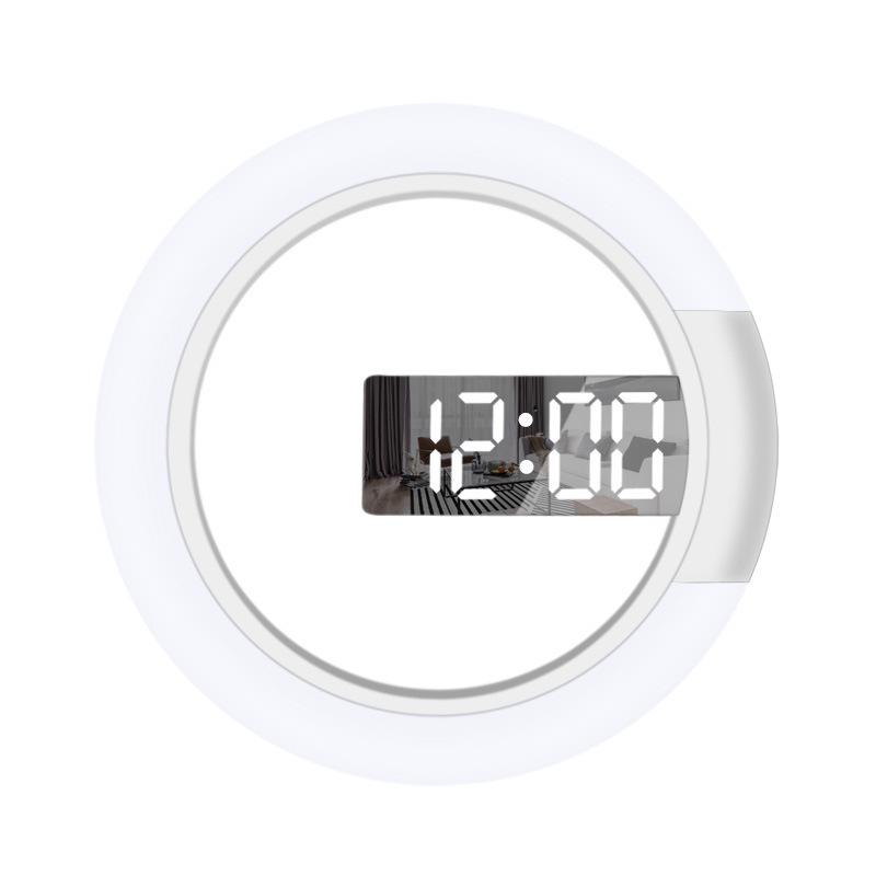 

Multifunctional LED Wall Clock: Luminous, Adjustable, Alarm - Perfect for Living Room or Bedside