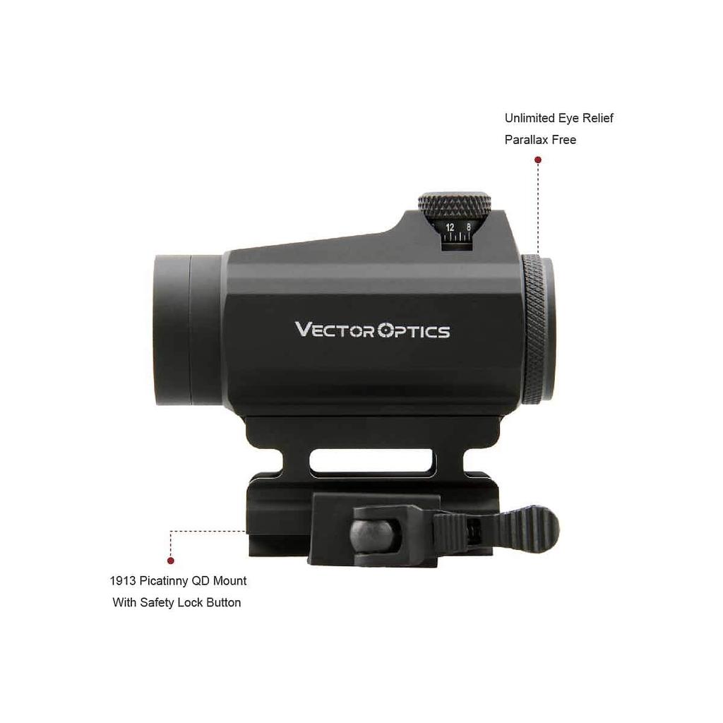 Vector Optics SCRD-12 Maverick 1x22 Gen2 (Zeroing Manual Included)