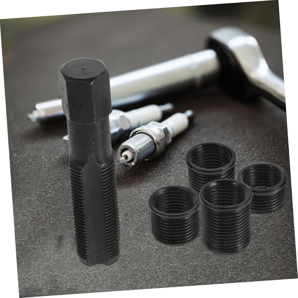 1set Comprehensive Spark Plug Thread Repair Kit Durable Tools for Automotive Maintenance Easy To Use with Versatile Applications Efficient for