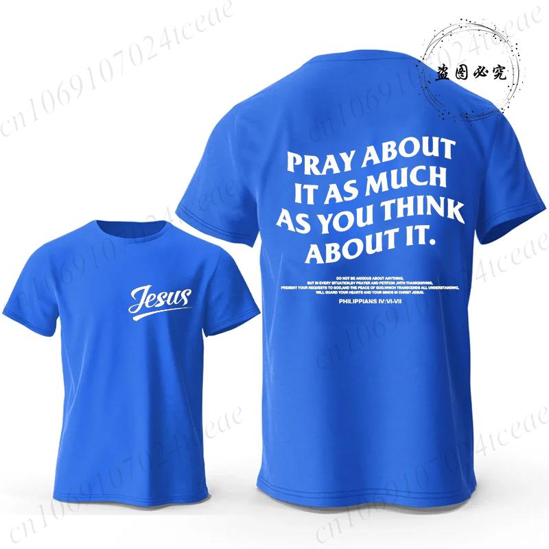 Believe Cross Jesus Creative Fashion Men's T-shirts Christian Graphic Printed Tops Female Tshirts Casual Short Sleeved T-shirt