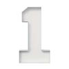2.3FT Numbers For Balloons, Balloons Number Frame, Birthday Decorations, Anniversary Decor, Large Cardboard Numbers
