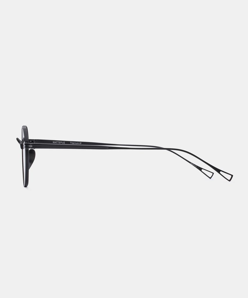 Maeteupeojeu Mp-14 Titanium Brown Sunglass Black