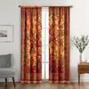 2-Piece Boho Vibrant Color Chic Geometric Curtains Light Filtering for Living Room Bedroom Kitchen Stylish Aesthetic Curtain