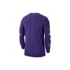Nike X NBA Los Angeles Lakers Long Sleeve T-shirt 'Purple White' Men's DV6040-504
