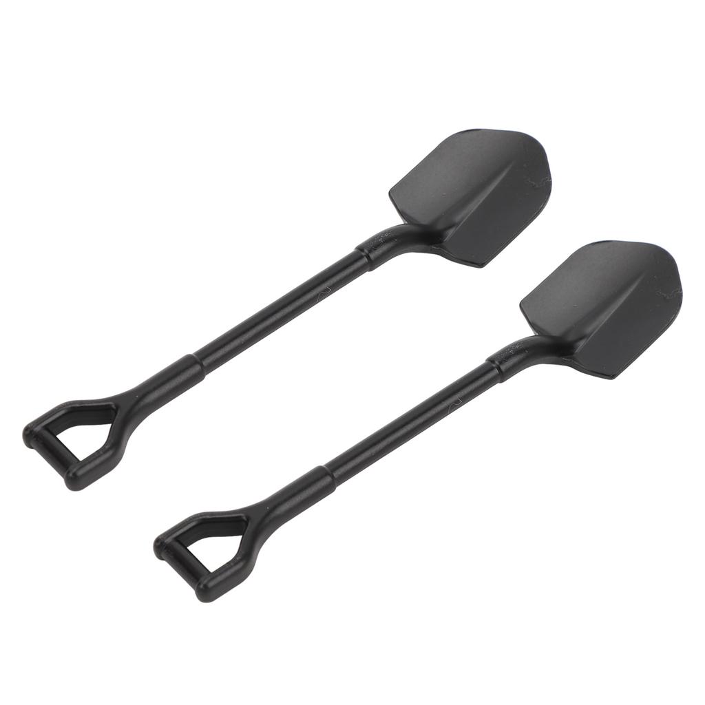 2pcs Shovel Simulation Accessories Decoration RC Shovel Tools for 110 124 118 RC Crawler Car