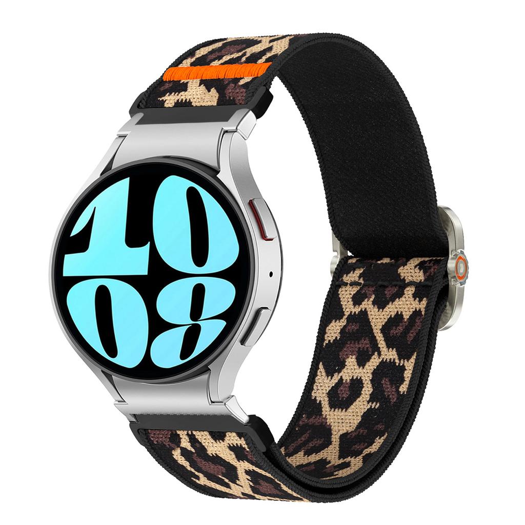 Ремешок для браслета Samsung Galaxy Watch 7/6/5/4 40 44 мм Плетеный нейлоновый спортивный ремешок для Galaxy watch 6/4 Classic 5 Pro Умные часы