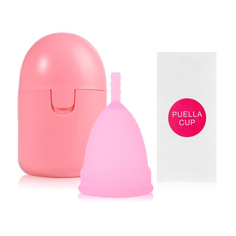 Microwave Silicone Menstrual Cup Storage Box - Compact Period Solution