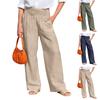Damen Sport Fitnesshose Lässige Lockere Elastische Jogginghose Gerade Hose Mit Weitem Bein Freizeithose Yogahose