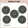 5 Pieces 1/64 Manhole Cover Models Miniature Covers Decorative for Collectors Mini