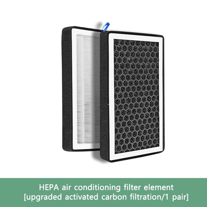 VASTZ Cabin Air Filter with Activated Carbon 2PCS 4PCS Vent HEPA Air Intake Filter Accessories Replacement for Tesla Model 3 Y