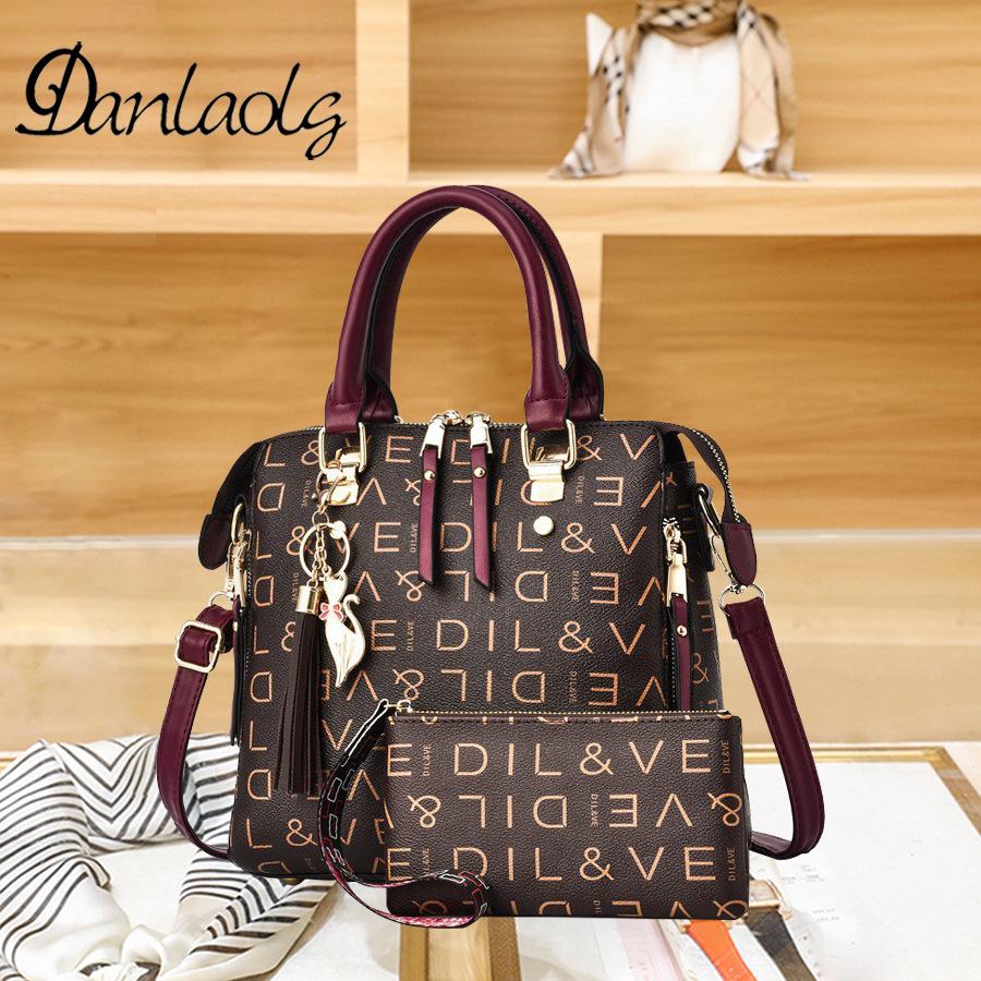 

Женская кожаная сумка через плечо и через плечо Jindi 2023 — повседневная, модная, большого размера