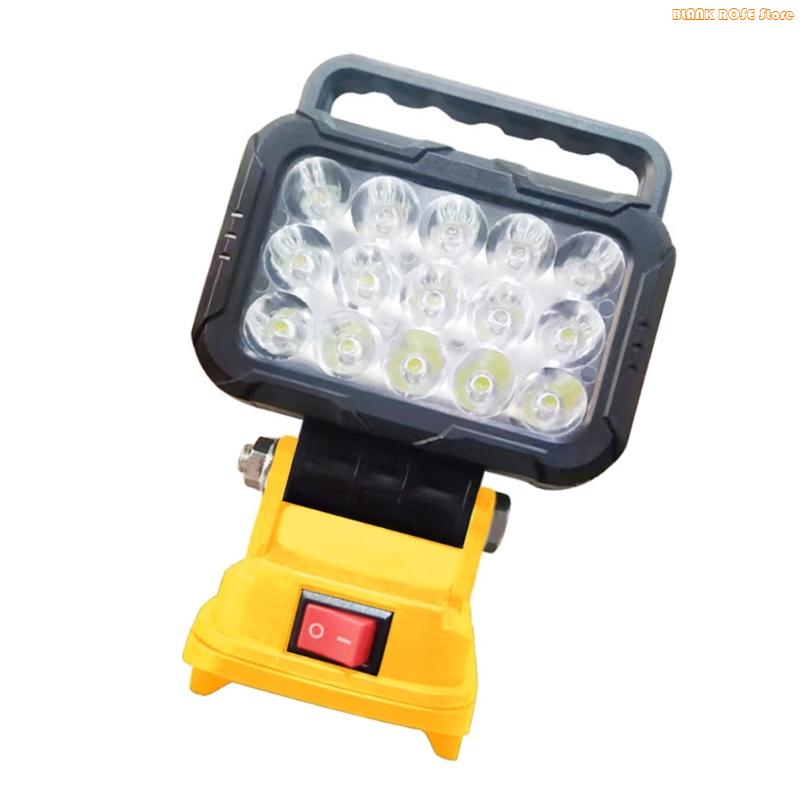 K1AE High Brightness 15 LED Flood Light With USB Port For Power Tool And Mobile Devices