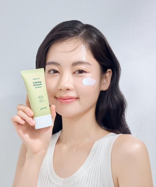 [Goodal] Clear Houttuynia Calming & Hydrating Tone-Up Sun Cream Duo Set (50ml each) + Green Tangerine Cleansing Oil (20ml Gift)