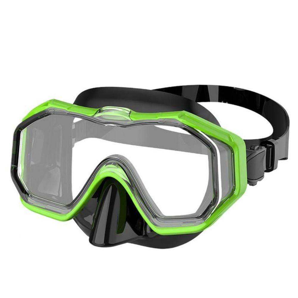 with Nose Cover Child Diving Mask PVC Strap Pool Swim Eyewear Snorkel Swimming Goggles  for Youth