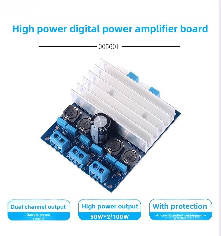 TDA7492 High Fidelity Digital Audio Amplifier Board Professional Dual Channel Speaker Module 12V/24V
