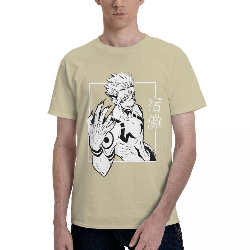 Unisex Ryomen Sukuna Graphic 100 Cotton Casual Breathable Confortable Anime Mens Clothing Deals Funny Gifts