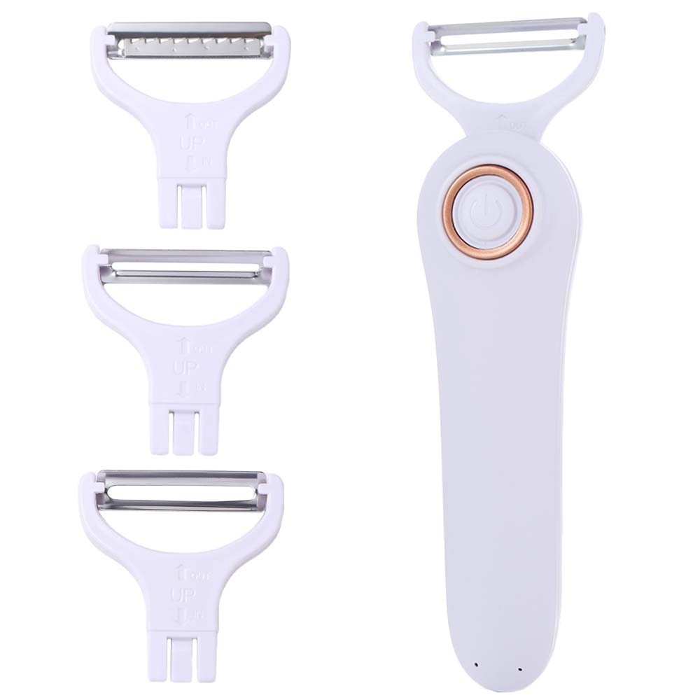 Handheld Peeling Machines Rechargeable Vegetable Slicer Safety Electric Vegetable Peeler Salad