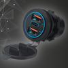 3 Ports USB Car Charger Quick Charge 3.0 PD Fast Car Charger with On/Off Button