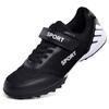 Velcro Children'S Mesh Breathable Broken Nails Football Shoes Indoor Grass Training Shoes Wear-Resistant Football Sneakers
