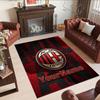 Ac Milan Personalized Text Area Rug Suitable for Decorate room Dormitory Game Room Bedrooms Antislip Carpet Anime Office Decor Wedding Party Gift