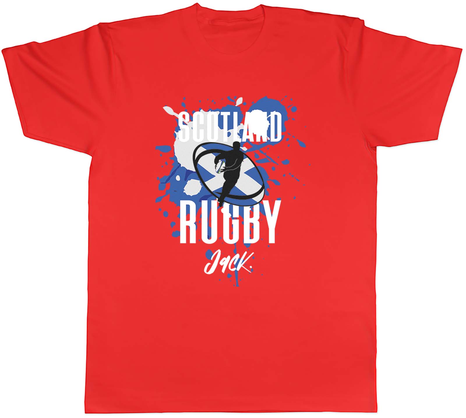 Personalised Scotland Rugby TShirt Unisexs Supporters 6 Nations Union Unisex Tee S