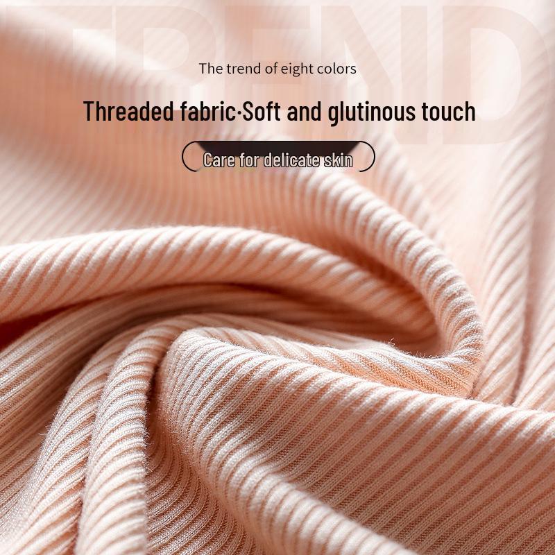 Autumn Korean Style Women's Slim-Fit Long Sleeve Round Neck T-shirt