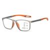 New Trend Flexible Multifocal Progressive Reading Glasses Men Women Bifocal Presbyopia Eyeglasses Near Far Sports Eyewear  +4.0