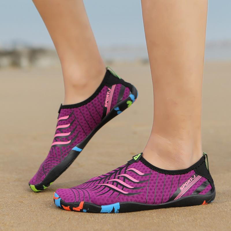 Men's and women's creek shoes indoor fitness shoes couple outdoor wading shoes soft-soled skin-friendly swimming quick-drying beach shoes