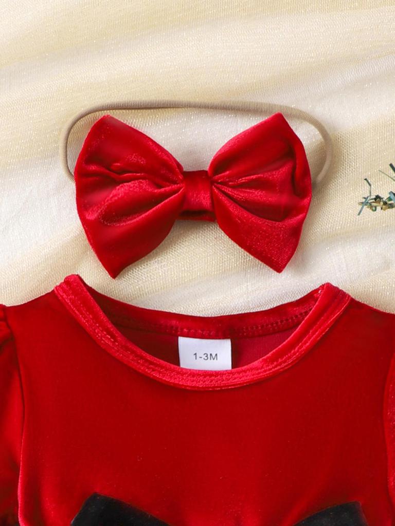 Europäisches & Amerikanisches Mädchen Weinrot Langarm Haremskleid