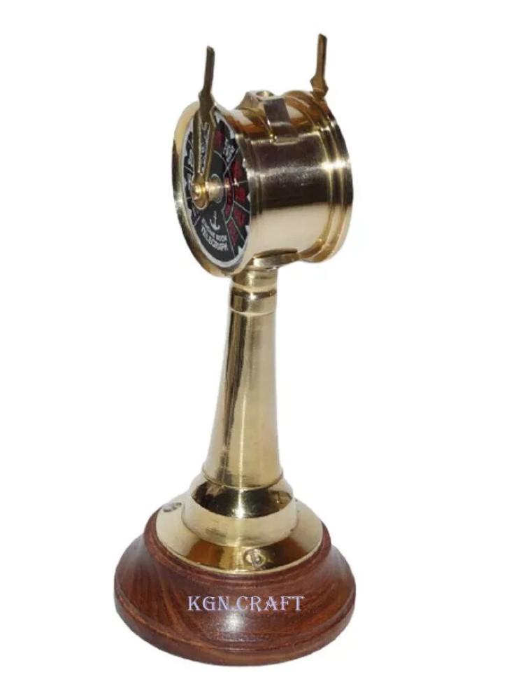 Brass Ship Telegraph, Nautical Decor, Marine Collectible, Vintage Ship Telegraph