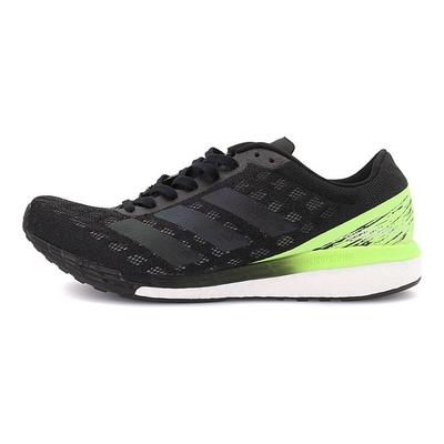 Adizero Boston 9 Schwarz Signalgrün Herren Sneaker Core-Black EG4657