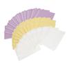 60 Pcs Disposable Nail Art Table Towels Soft Waterproof Oil Proof Table Mat for Manicure Purple Yell