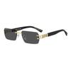 Lunettes de soleil - DSQUARED² - D2 0189/S - Métal - Oversize - Doré / Verres gris
