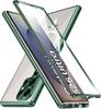 Magnetic Dual Glass MagSafe Case for Samsung Galaxy S25 Ultra, Green