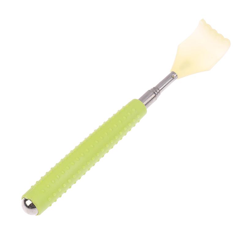 Portable Back Scratcher Telescopic Scratching Massager Back Scraper Tickling Itch Body Scratch Stick With Steel Ball Gift
