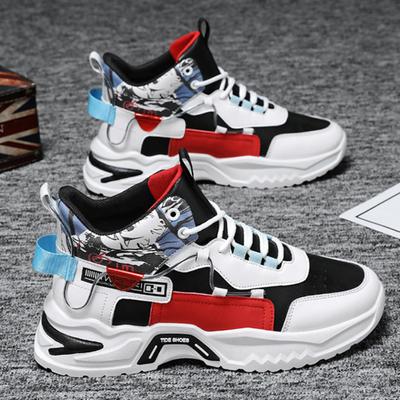 Mode Casual Schuhe Persönlichkeit Dicken Sohlen Papa Schuhe Männlichen Sport Turnschuhe Trainer Street Culture Walking Schuhe Mann Männer High Top